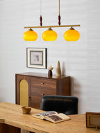 Amber Trio Pendant Lamp