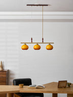 Amber Trio Pendant Lamp