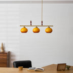Amber Trio Pendant Lamp
