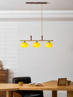 Amber Trio Pendant Lamp