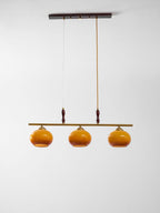 Amber Trio Pendant Lamp
