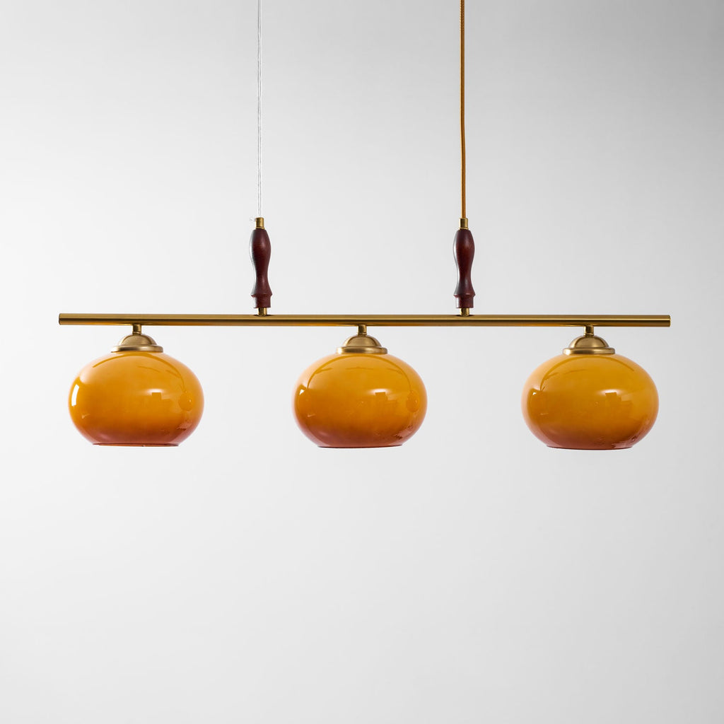 Amber Trio Pendant Lamp