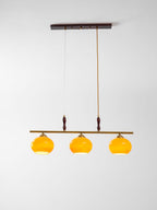 Amber Trio Pendant Lamp