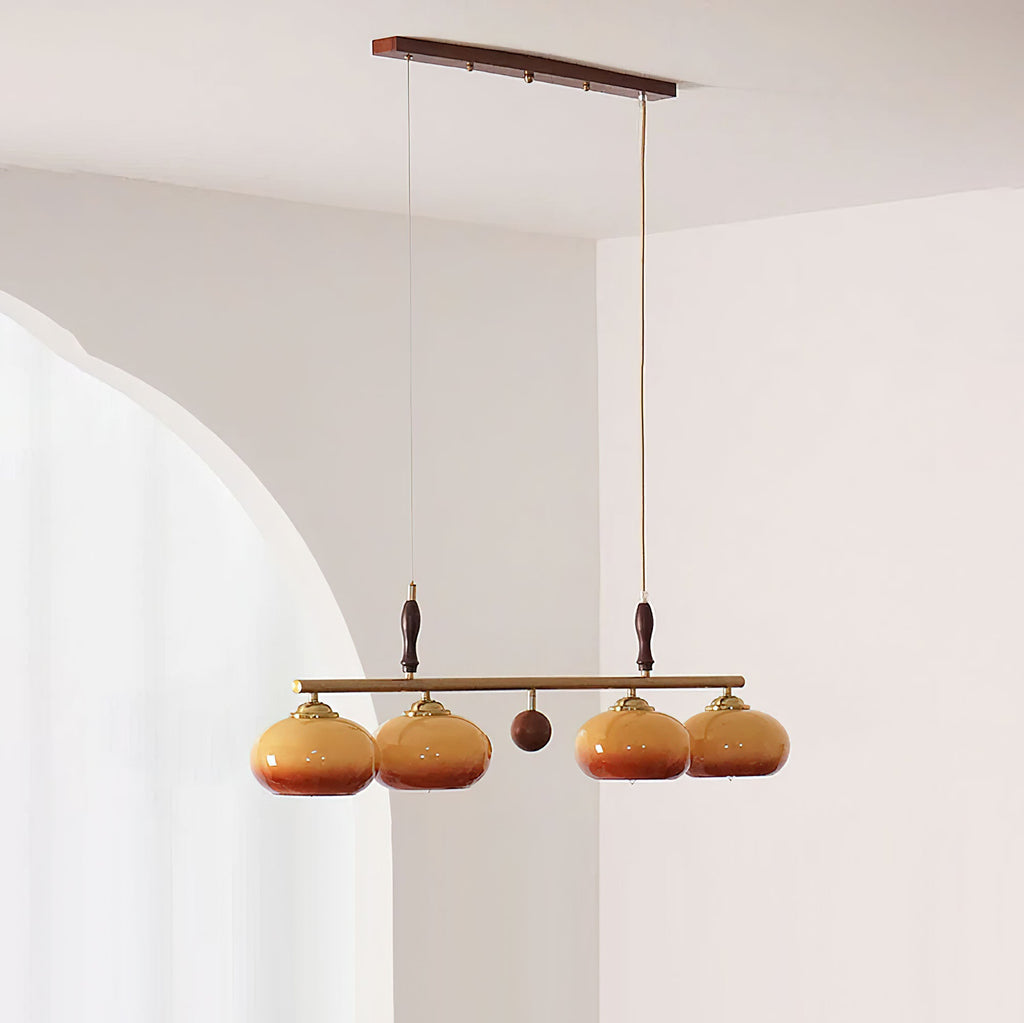 Amber Trio Pendant Lamp