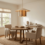 Eco Fabric Fringe Pendant Lamp