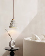 Stone Bell Pendant Light