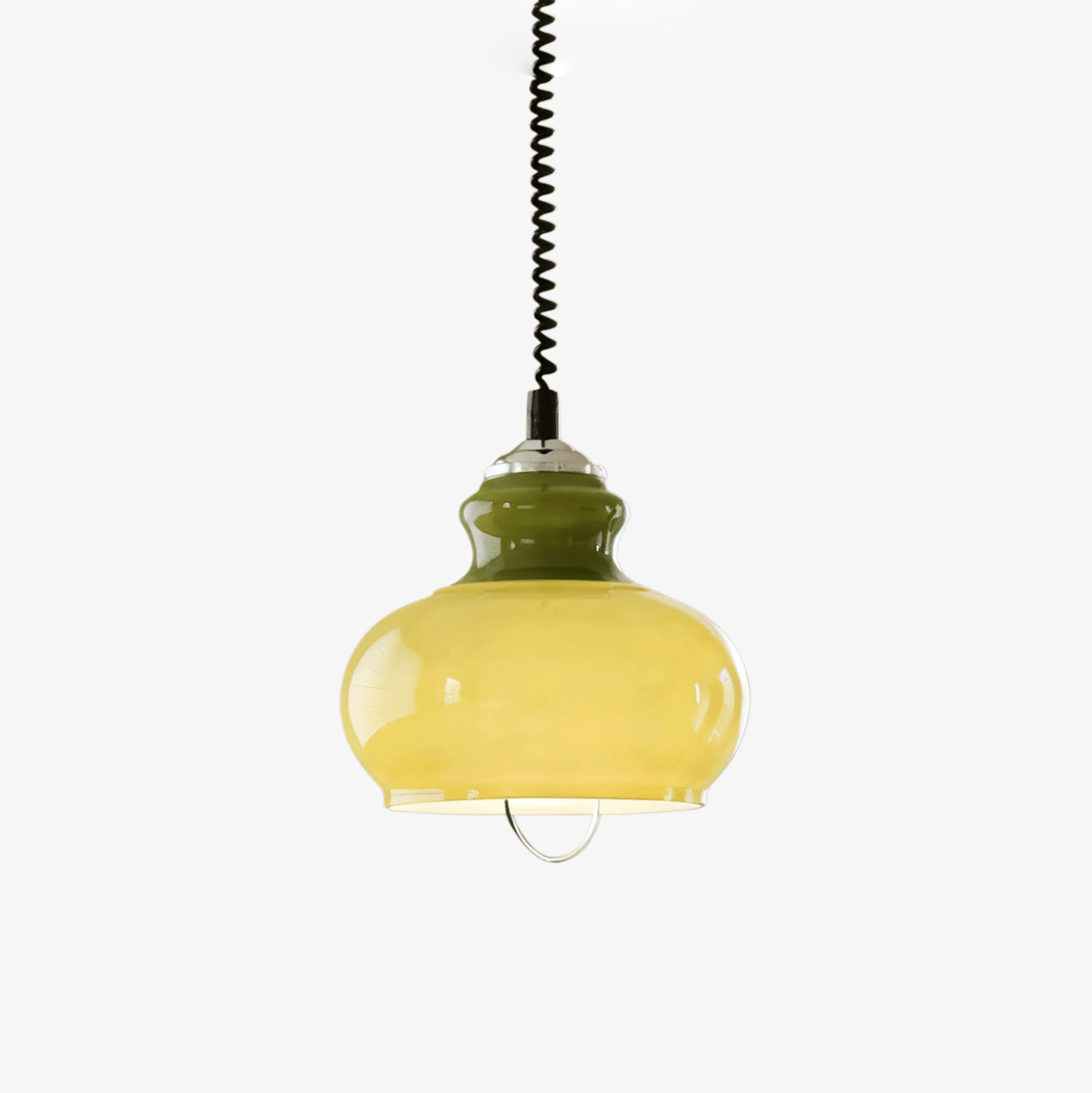 Gradient Glass Coil Pendant Light