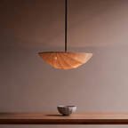Fabric Saucer Pendant Light