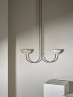 Lunaris Duo Alabaster Pendant Lamp