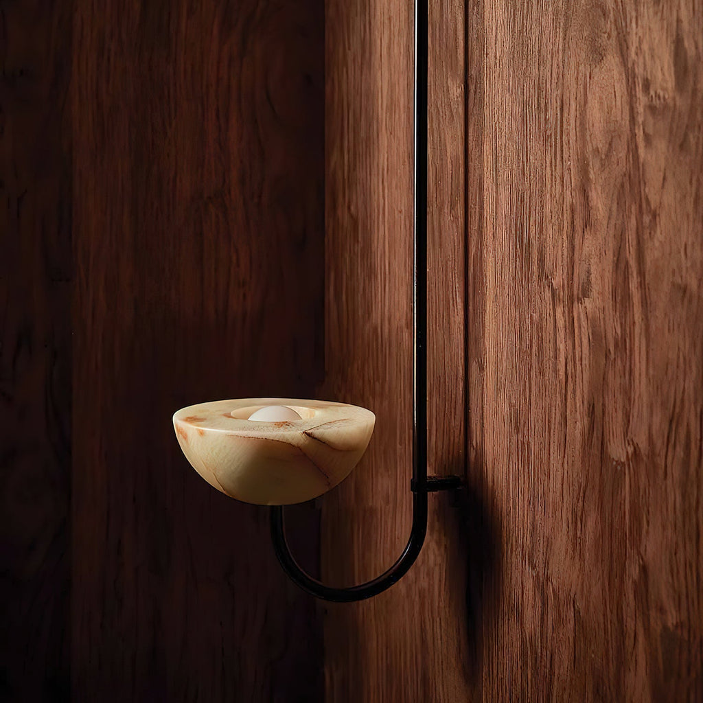 Lunaris Duo Alabaster Pendant Lamp