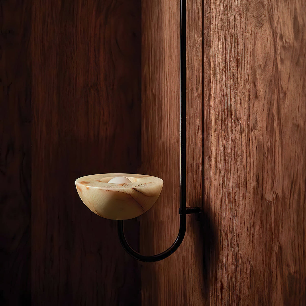 Lunaris Duo Alabaster Pendant Lamp