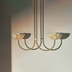 Lunaris Duo Alabaster Pendant Lamp