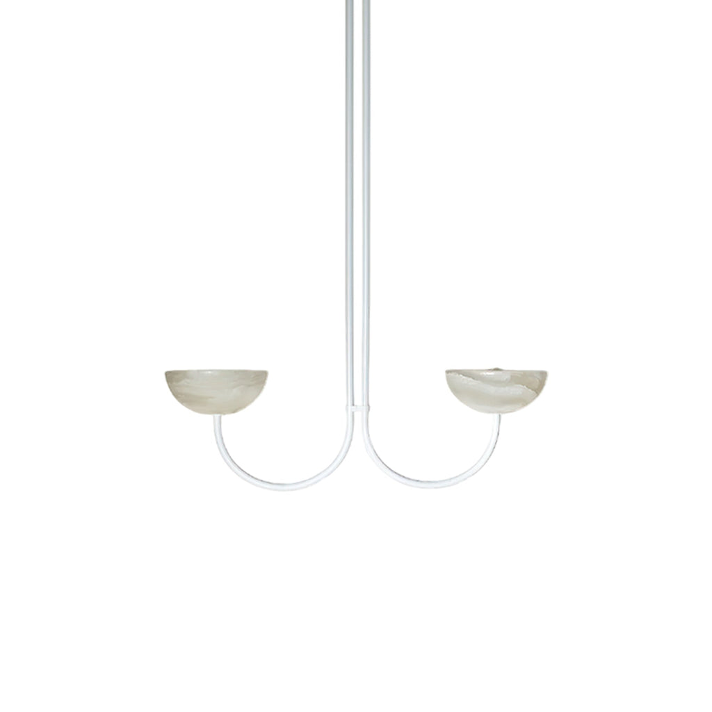 Lunaris Duo Alabaster Pendant Lamp