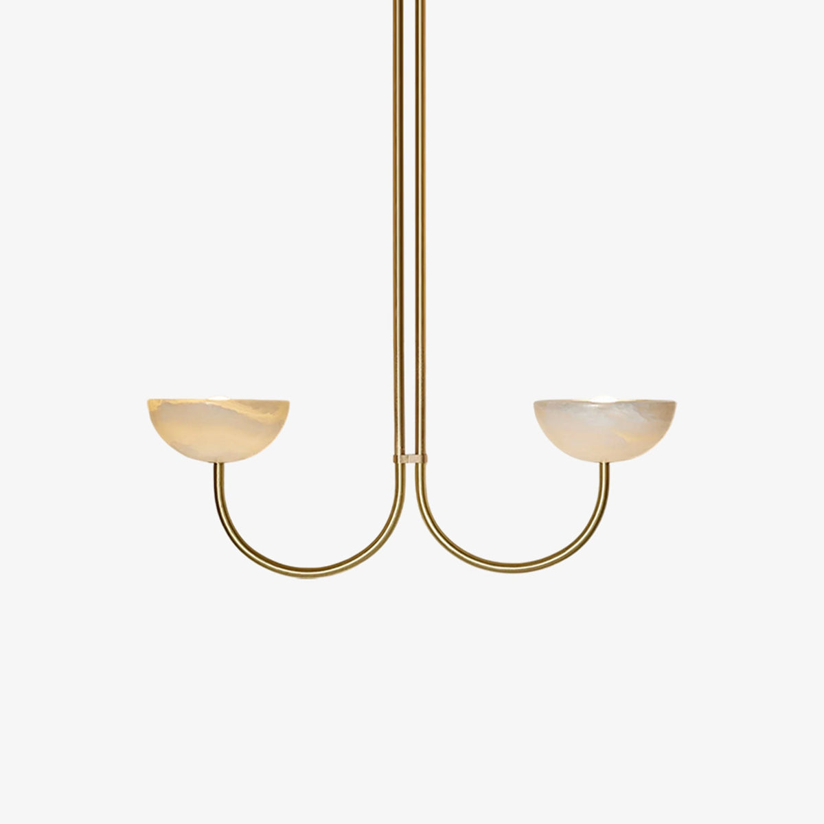 Lunaris Duo Alabaster Pendant Lamp