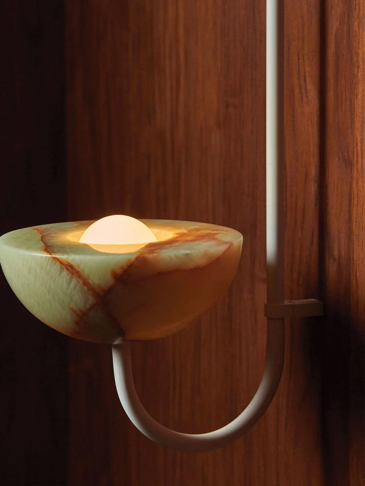 Lunaris Duo Alabaster Pendant Lamp