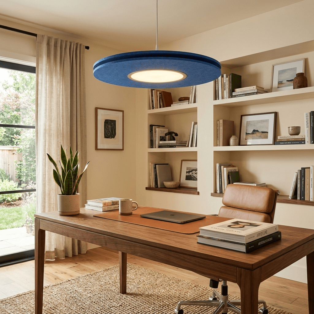 Disc Acoustic Pendant Light