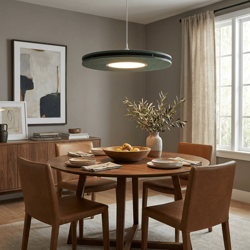 Disc Acoustic Pendant Light