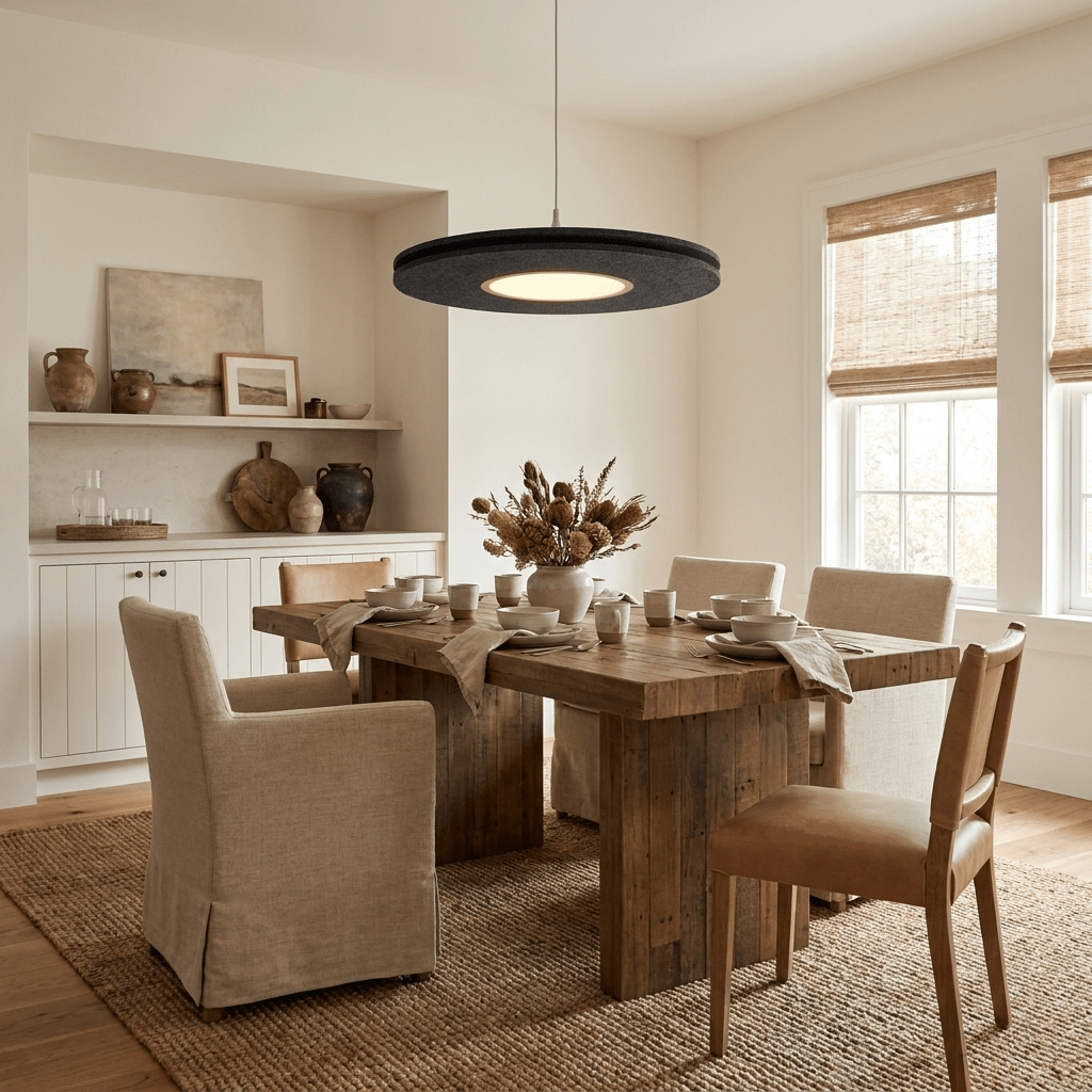 Disc Acoustic Pendant Light