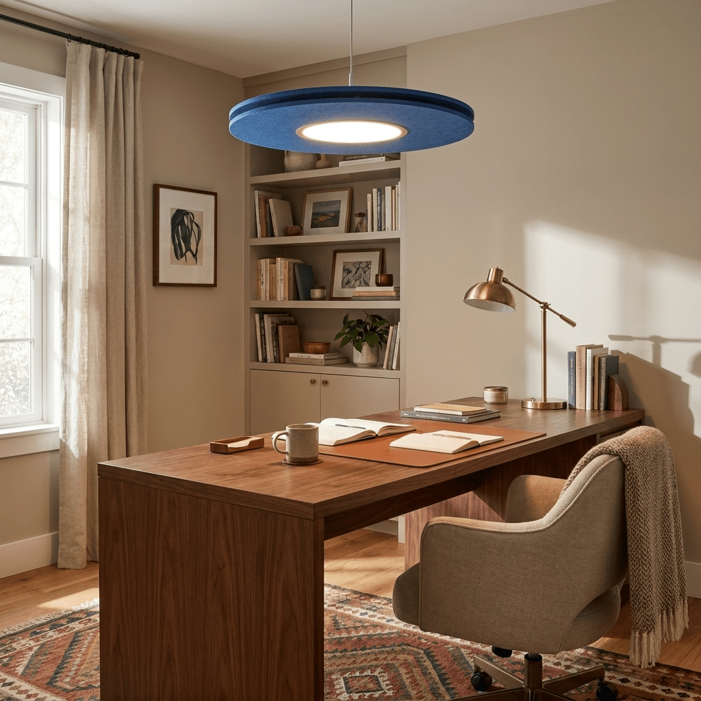 Disc Acoustic Pendant Light