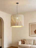 Cotton Tassel Pendant Lamp