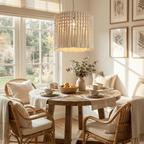 Cotton Tassel Pendant Lamp