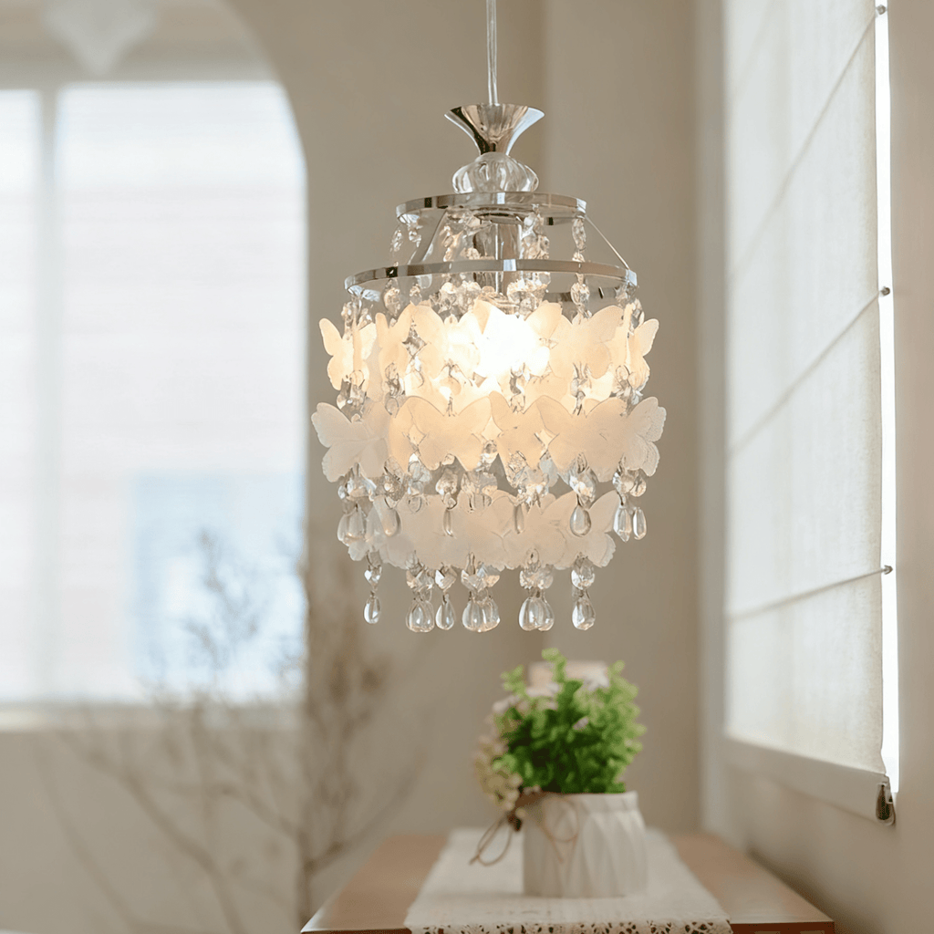 Butterfly Crystal Pendant Light