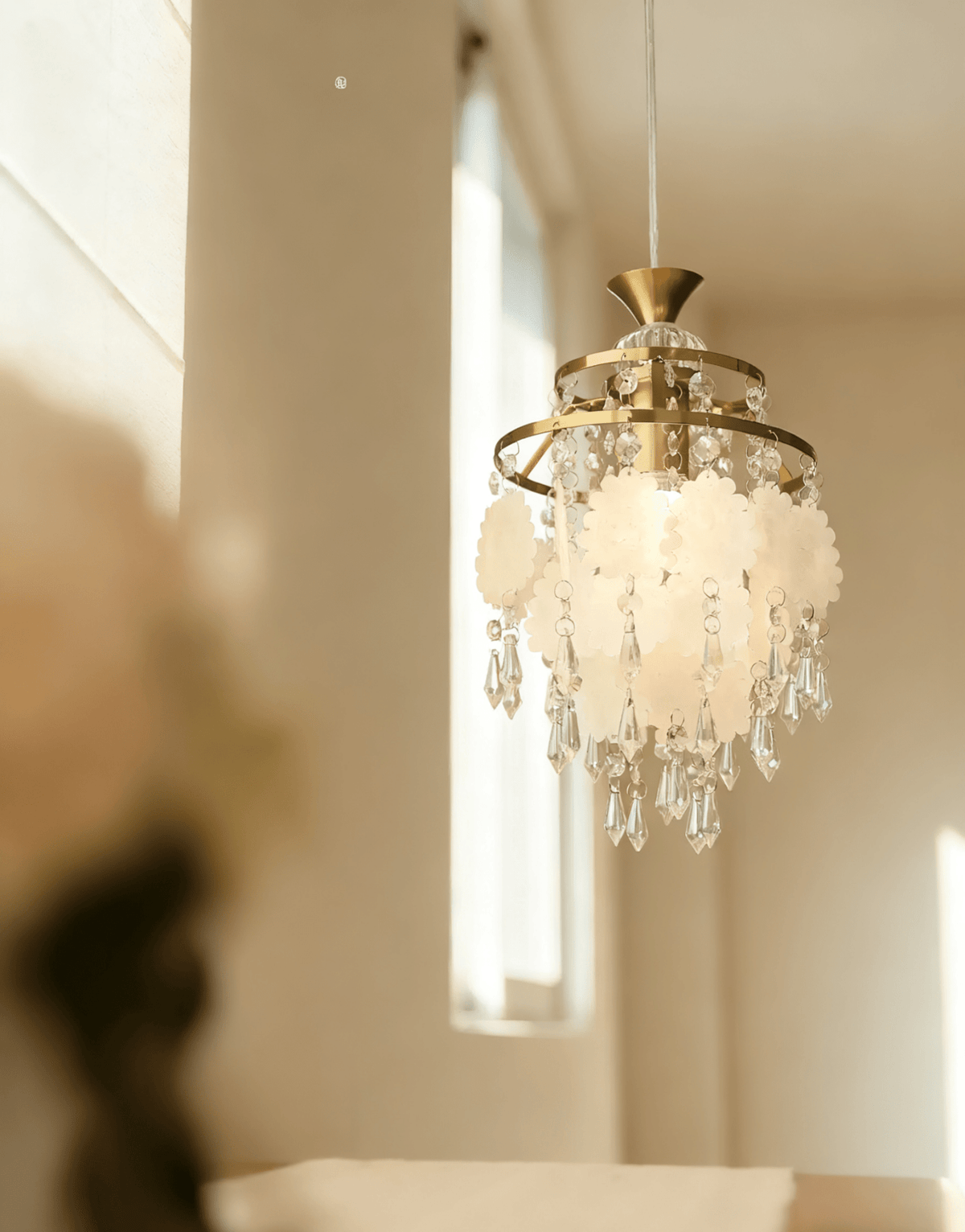 Butterfly Crystal Pendant Light
