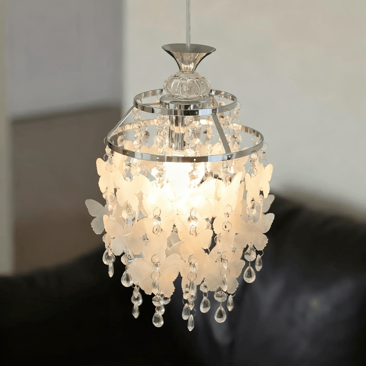 Butterfly Crystal Pendant Light
