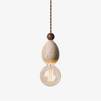 Eryndor Travertine Pendant Lamp