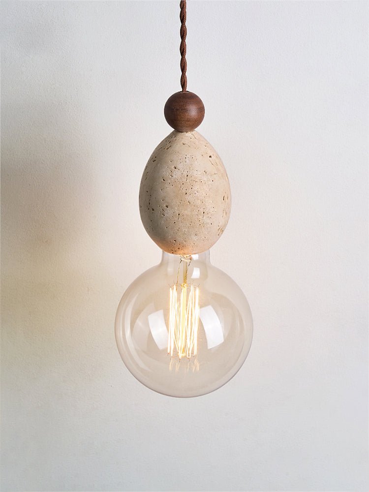 Eryndor Travertine Pendant Lamp