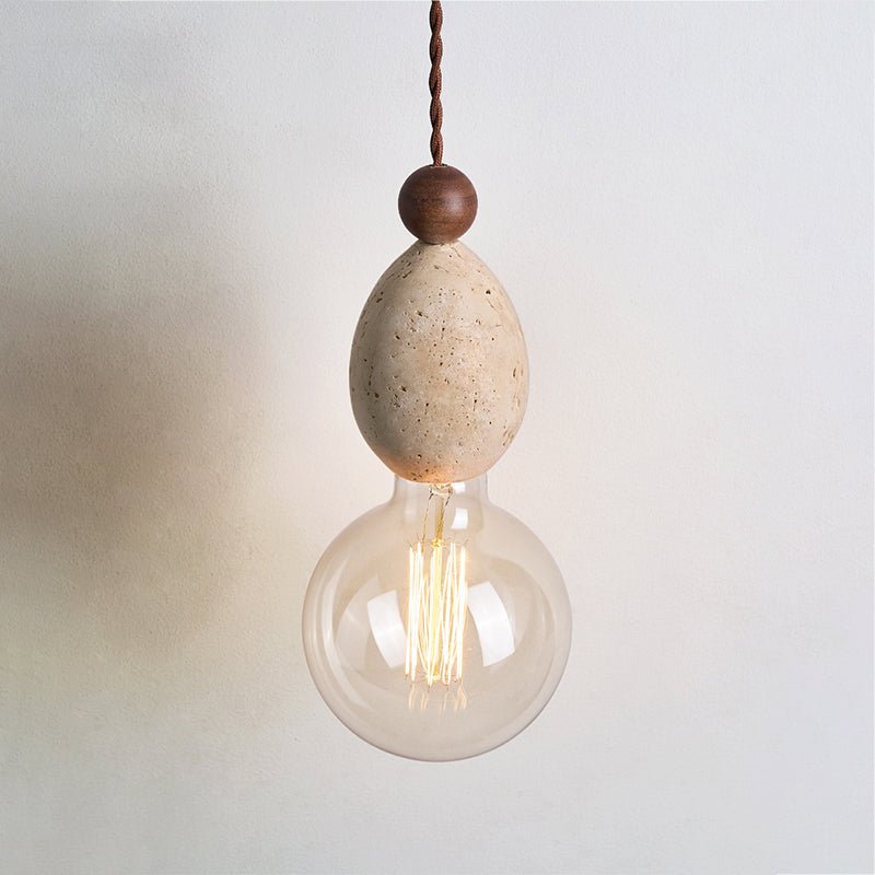 Eryndor Travertine Pendant Lamp