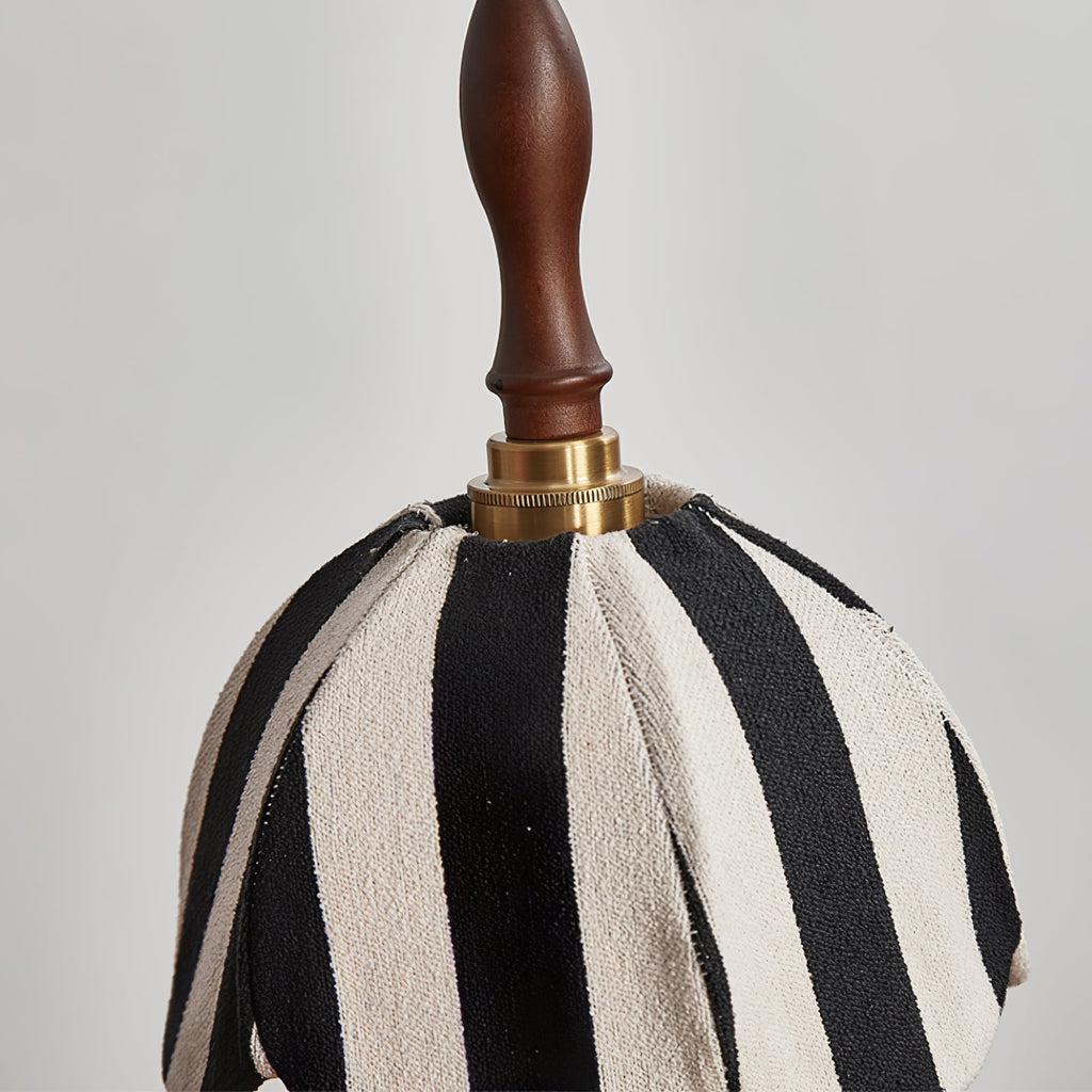 Striped Bell Pendant Light