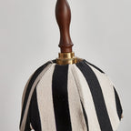 Striped Bell Pendant Light
