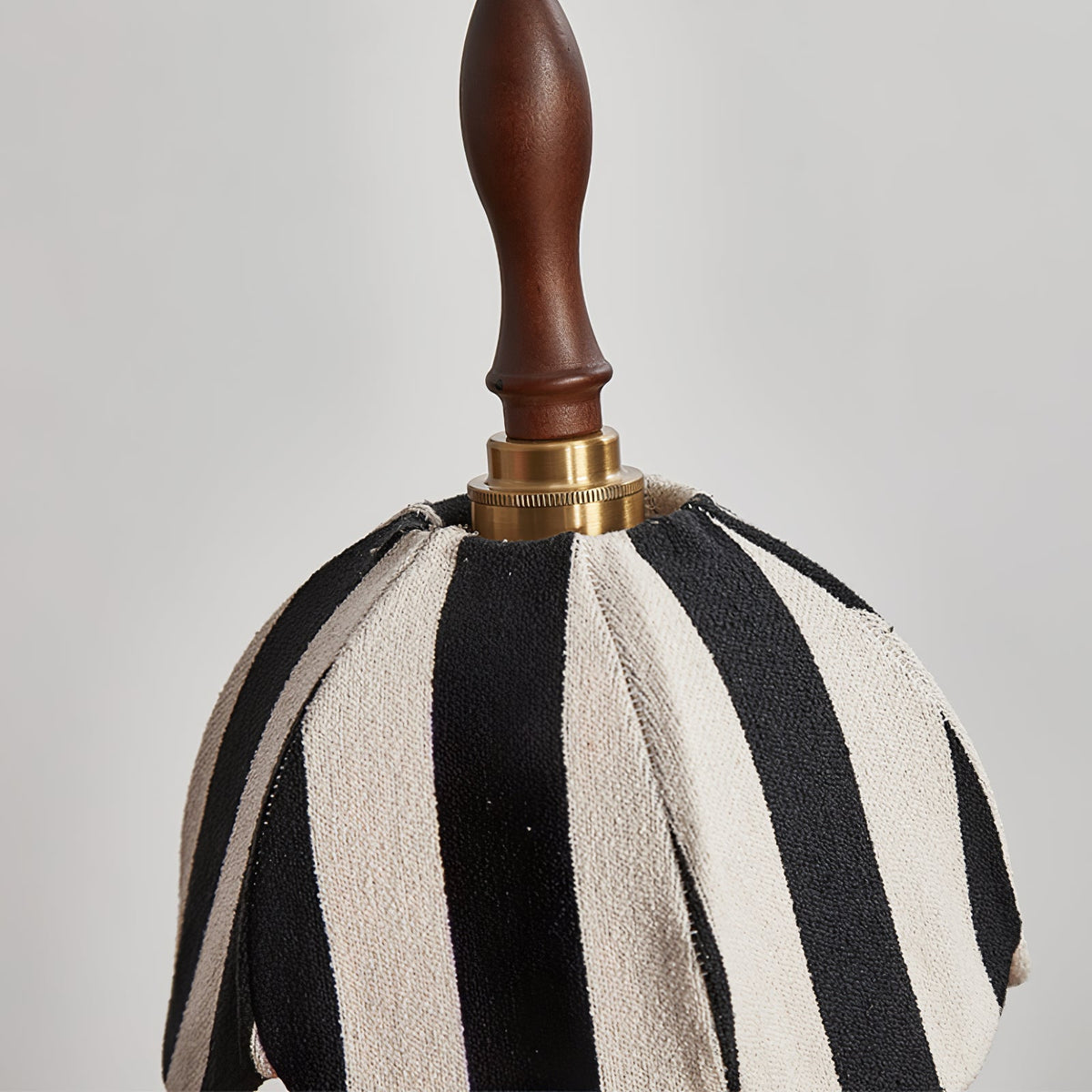 Striped Bell Pendant Light