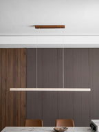 Linear Travertine Pendant Lamp