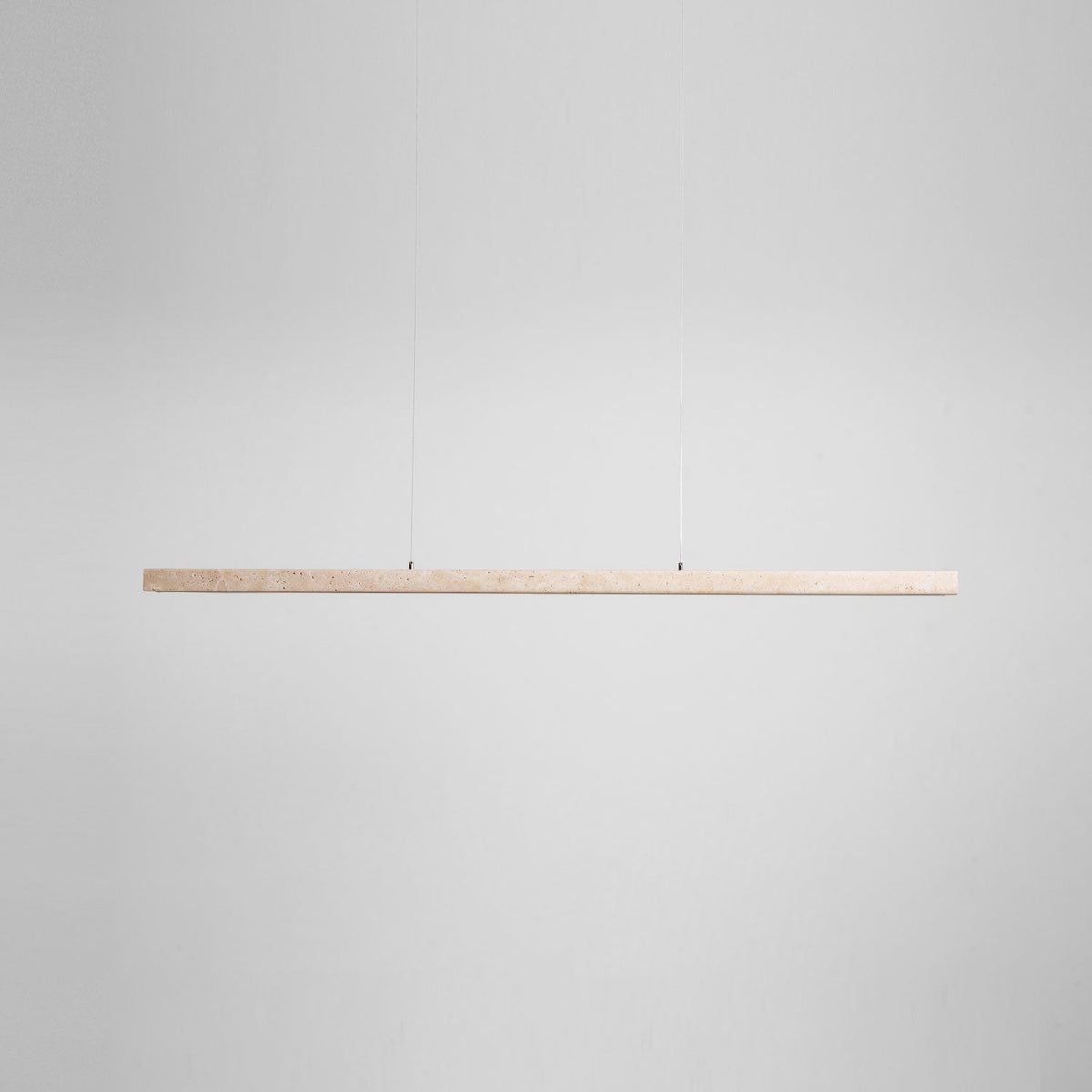 Linear Travertine Pendant Lamp