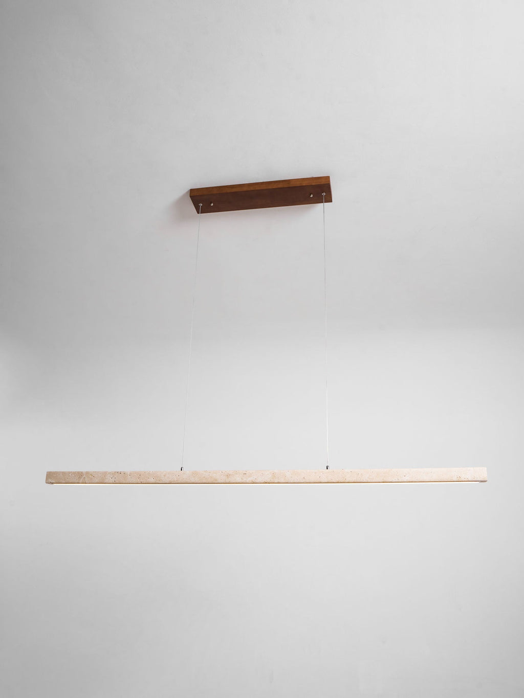 Linear Travertine Pendant Lamp