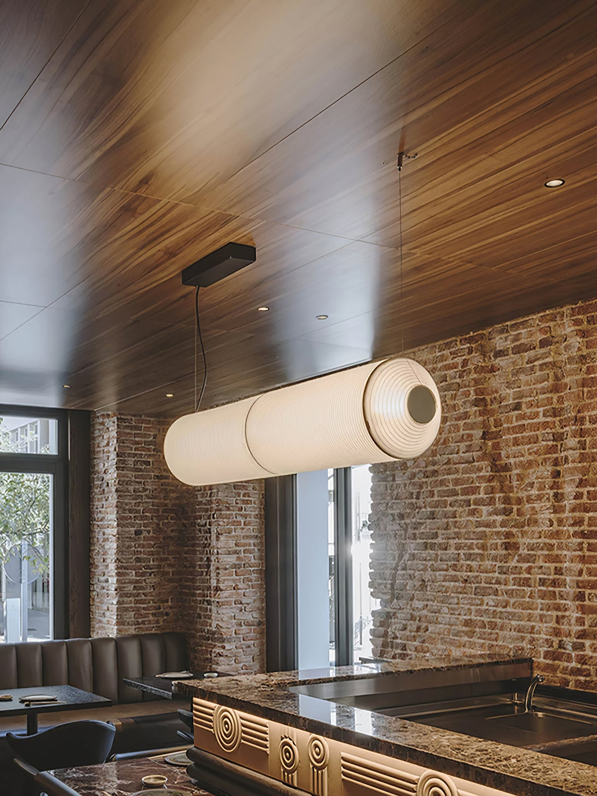 Tekio Imitation Silk Pendant Lamp