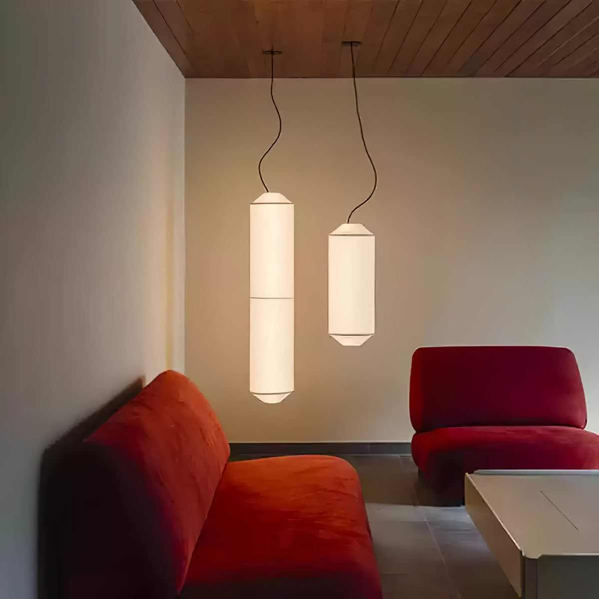 Tekio Imitation Silk Pendant Lamp