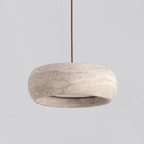 Donut Travertine Pendant Lamp
