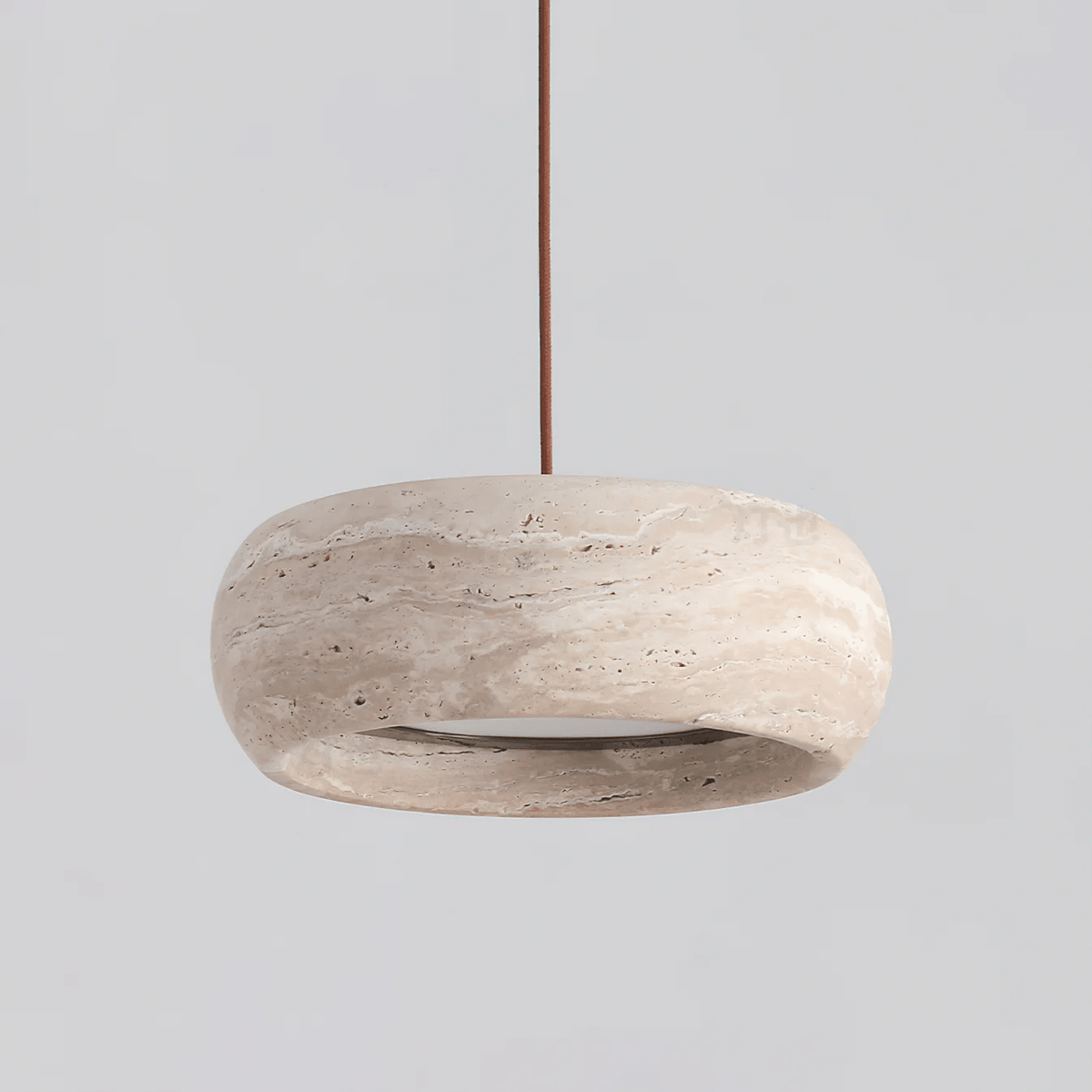 Donut Travertine Pendant Lamp