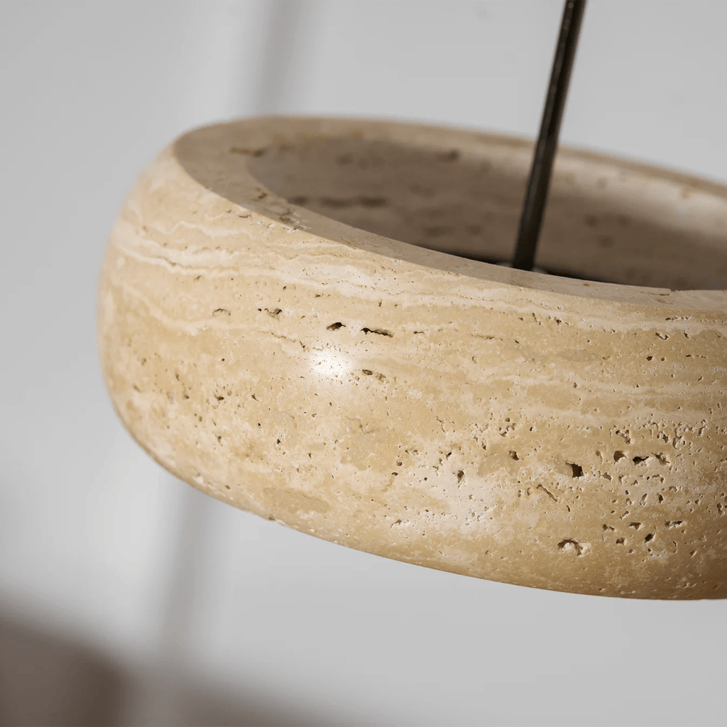 Donut Travertine Pendant Lamp