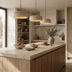 Donut Travertine Pendant Lamp