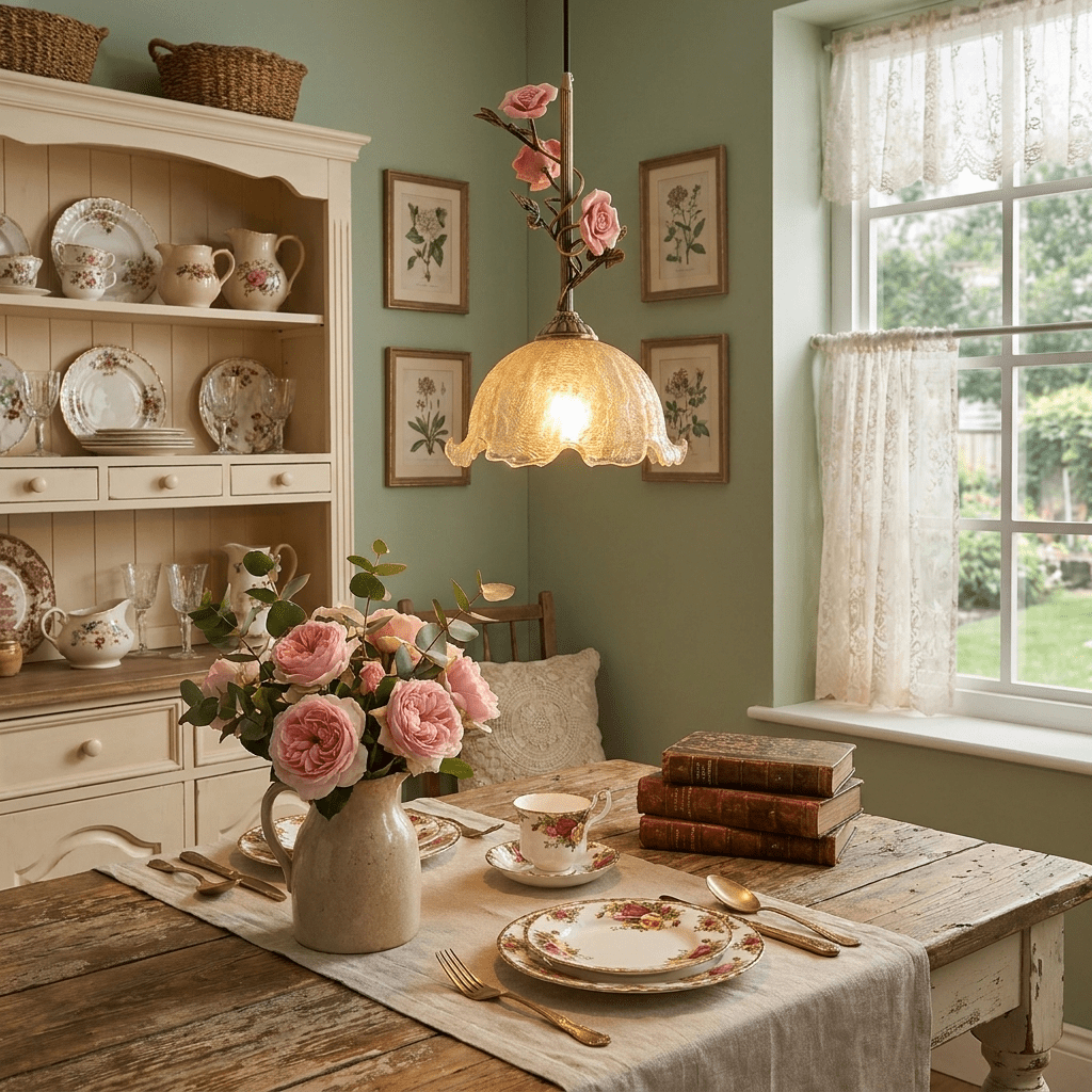Coralise Rose Pendant Lamp