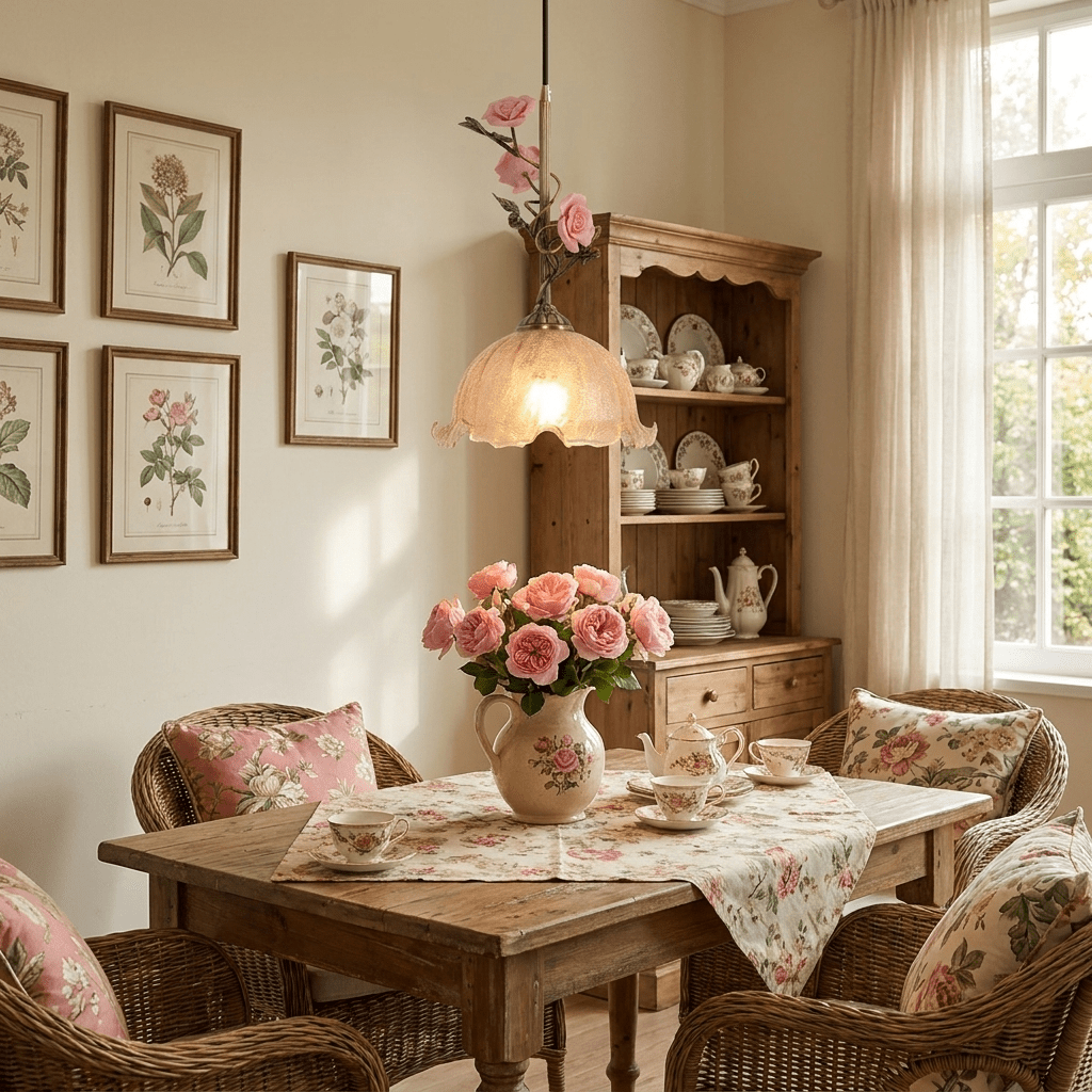 Coralise Rose Pendant Lamp