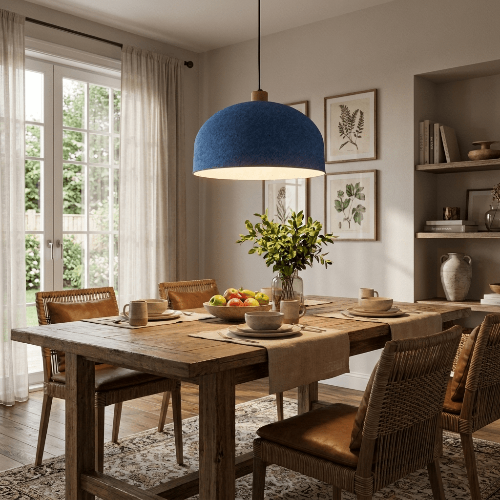 Dome Hat Acoustic Pendant Light