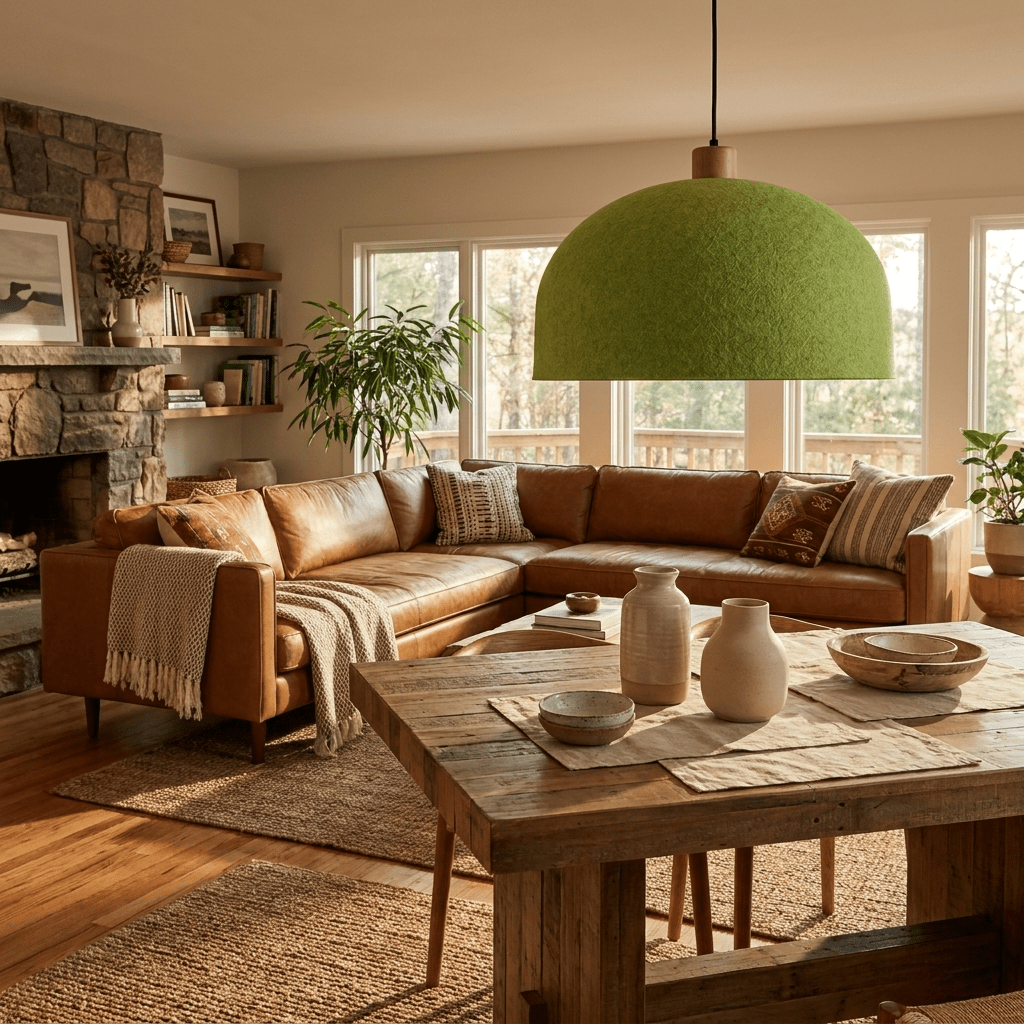 Dome Hat Acoustic Pendant Light