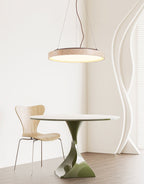 Travertine Circle LED Pendant Light