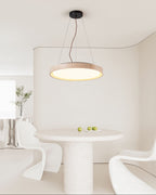 Travertine Circle LED Pendant Light