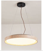 Travertine Circle LED Pendant Light